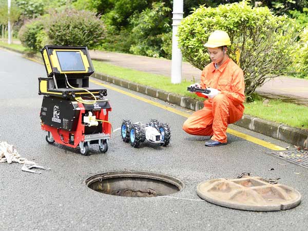 青河管道机器人检测