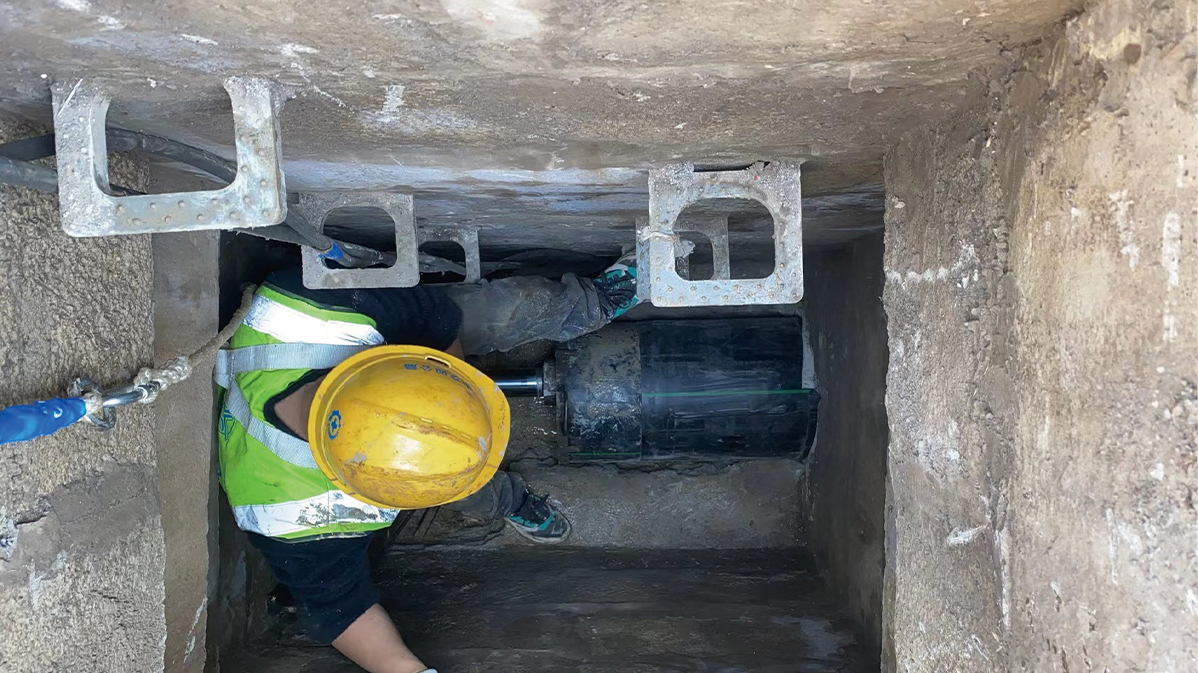 青河HDPE短管内衬法